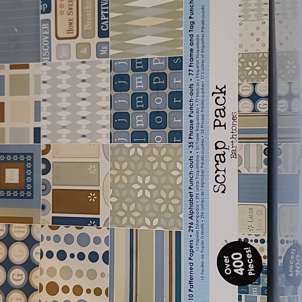 Colorbok scrap pack Earthtones